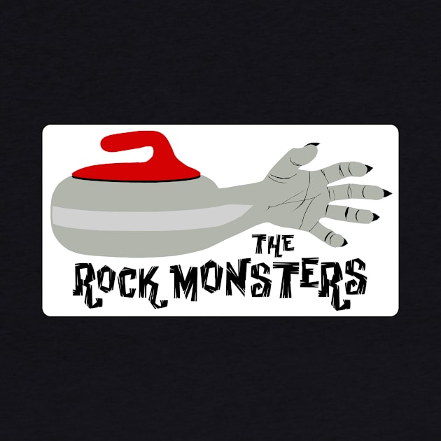 The Rock Monsters Curling Team - 2017 Logo by SaintEuphoria